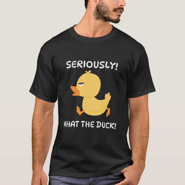 Camiseta ¡En Serio Qué Pato! (Anverso)