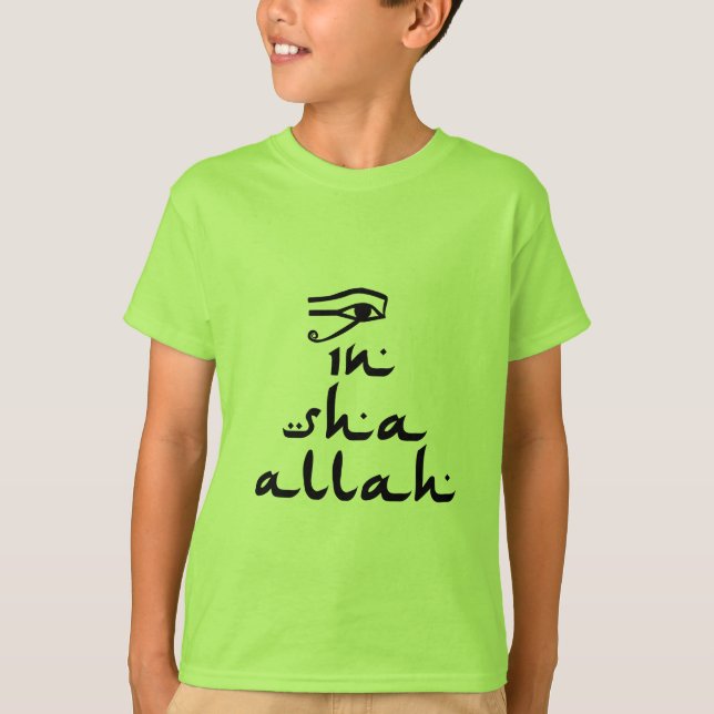 Camiseta En Sha Allah (Anverso)