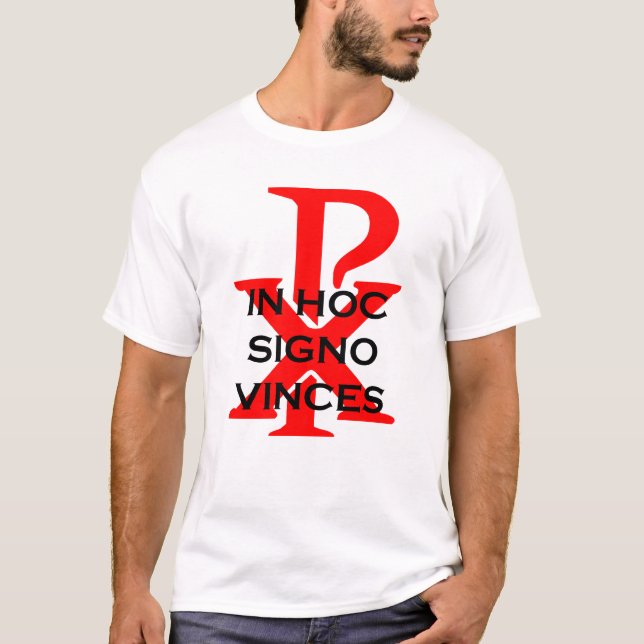 Camiseta En Signo hoc Vinces (Anverso)