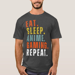 Camiseta en Sleep Gaming Repetir diseño ¿Usted o alguien?