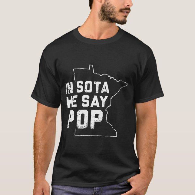 Camiseta En Sota decimos Pop Minneapolis Minnesota USA Amer (Anverso)