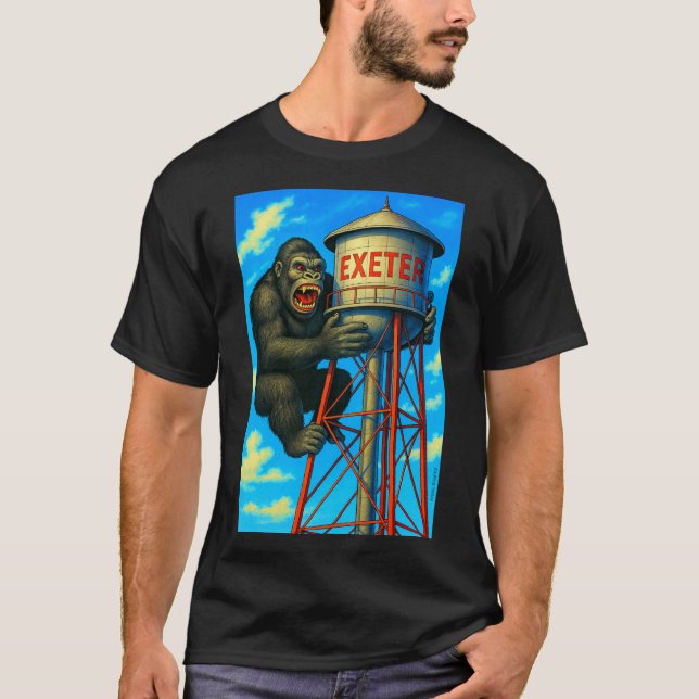 CAMISETA EN T DE LA TORRE DE AGUA EXETER (Anverso)