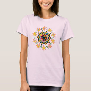 CAMISETA EN T DE MANDALA FLOWER