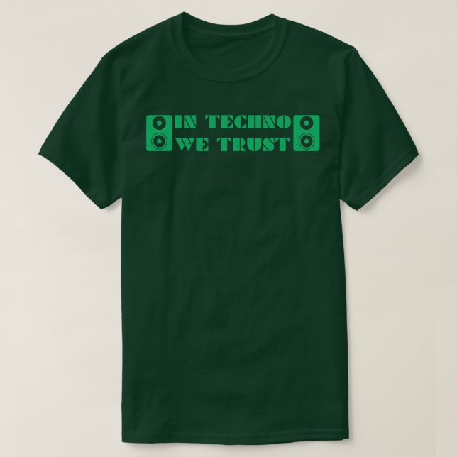 Camiseta En Techno Confiamos (Diseño del anverso)