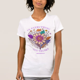 Camiseta En Todo Da Gracias