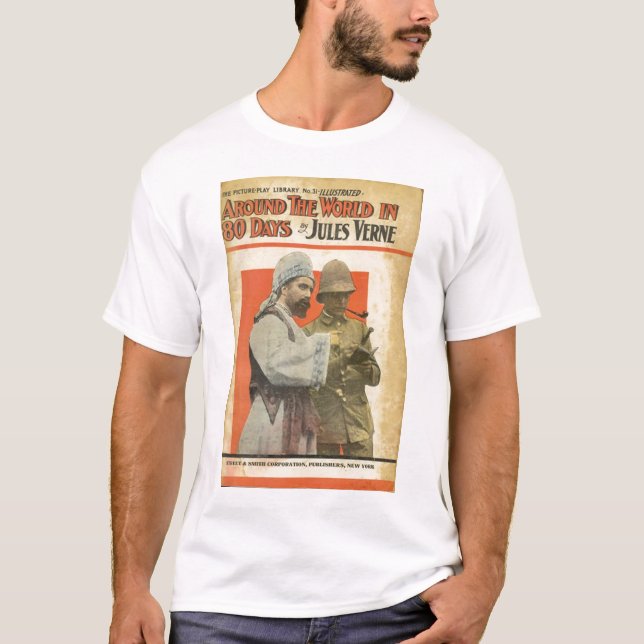 Camiseta En todo el mundo en 80 días (Anverso)