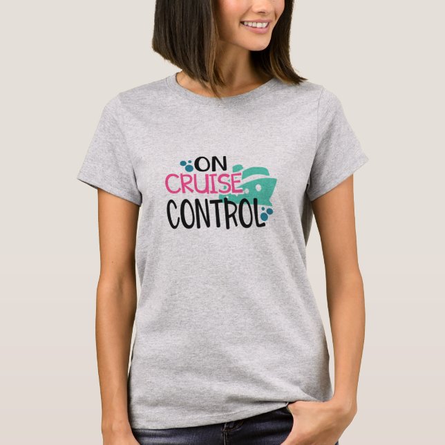 Camiseta En travesía del control de travesía (Anverso)