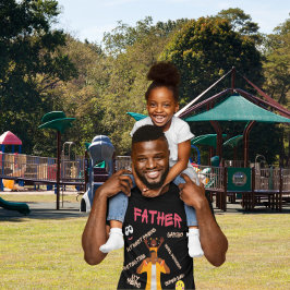 Camiseta En tus hombros, mi héroe de papá