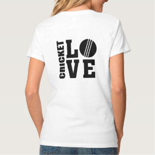 Camiseta En última instancia, me encanta el críquet