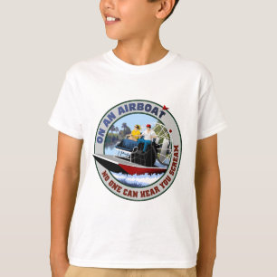 Camiseta En un Airboat nadie puede oírle gritar