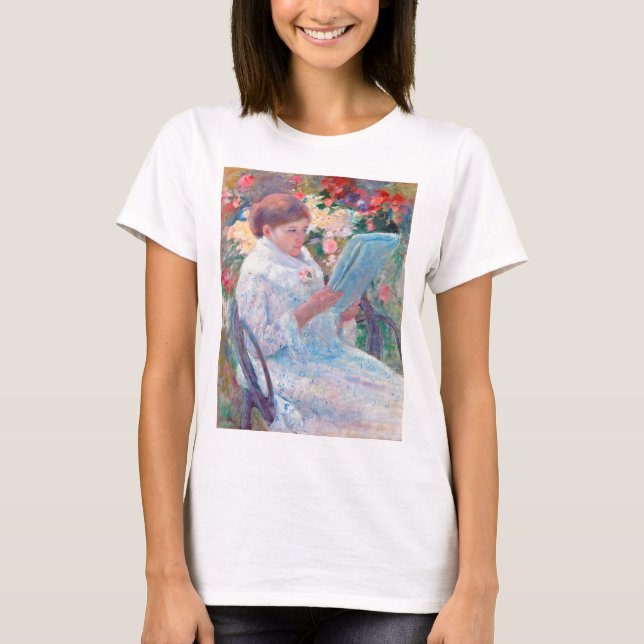 Camiseta En un balcón, Mary Cassatt (Anverso)