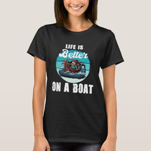 Camiseta En Un Barco (Anverso)