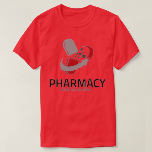 Camiseta En un estudiante de farmacia no tengo vida (Diseño del anverso)