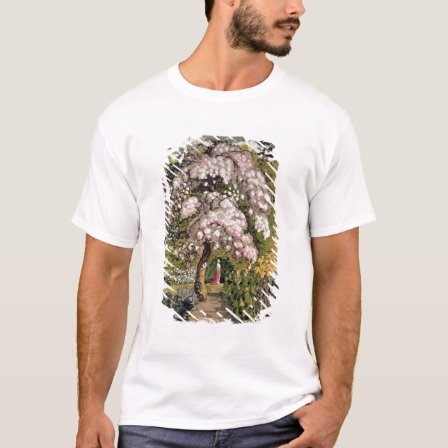 Camiseta En un jardín de Shoreham (w/c) (Anverso)