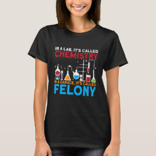 Camiseta En Un Laboratorio Su Llamado Equipo Químico De Cie