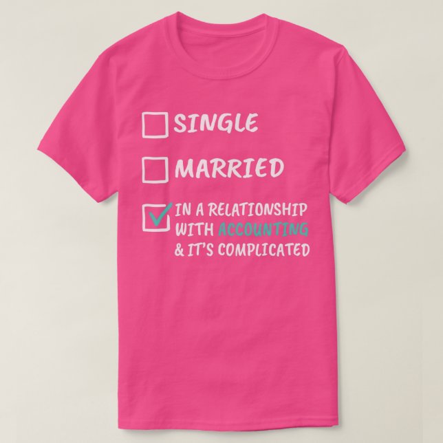 Camiseta En un libro contable de Humor de Relaciones Contab (Diseño del anverso)