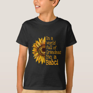 Camiseta En Un Mundo De Abuelitas Sea Un Bebci Polonia