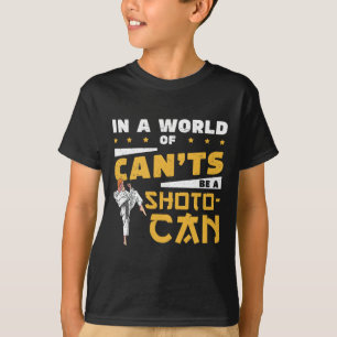 Camiseta En un mundo de Can't be a Shoto-can Guay Shotokan
