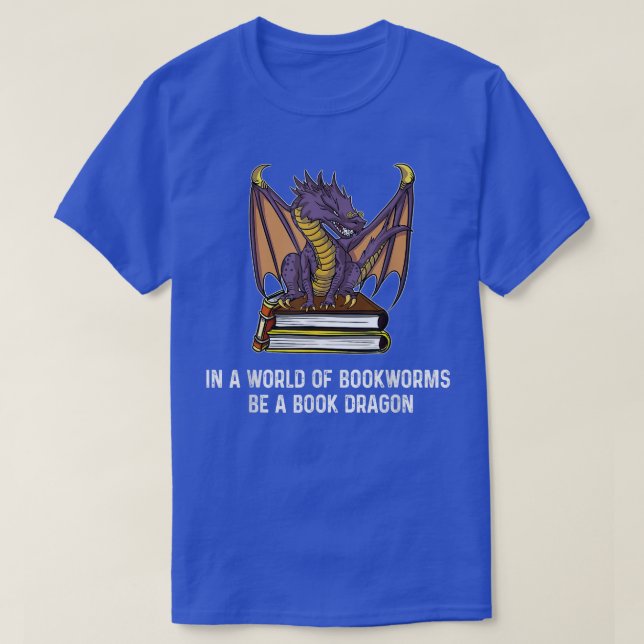 Camiseta En un mundo de globos electrónicos, sé un libro gr (Diseño del anverso)