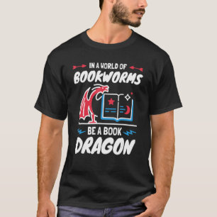 Camiseta En Un Mundo De Librerías, Sea Un Bibliotecario Del