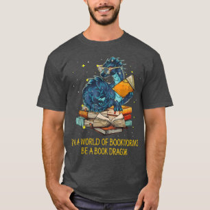 Camiseta En Un Mundo De Lombardos Sea Un Libro Dragones El