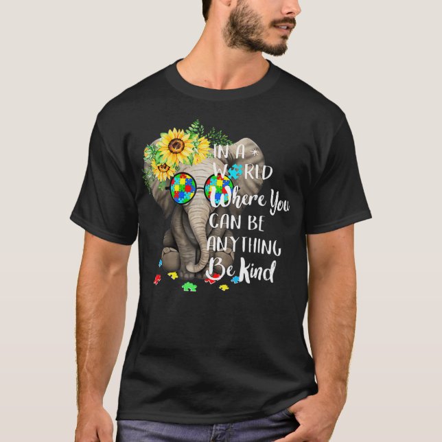 Camiseta En Un Mundo Donde Puedes Ser Algo Amable (Anverso)