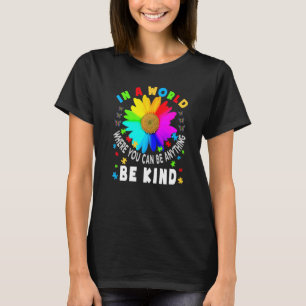 Camiseta En Un Mundo Donde Se Puede Hacer Algo Como Autismo
