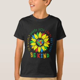 Camiseta En Un Mundo Donde Se Puede Hacer Algo Como Autismo