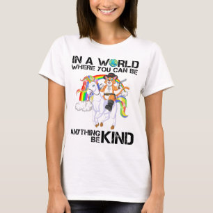 Camiseta en un mundo en el que cualquier cosa puede ser ama