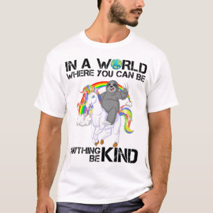 Camiseta en un mundo en el que cualquier cosa puede ser ama