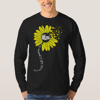 Camiseta En Un Mundo Lleno De Abuelitos Sé Una Madre Mimi F