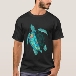 Camiseta En Un Mundo Lleno De Abuelitos Sea Una Tortuga De
