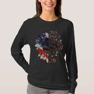 Camiseta En un mundo lleno de abuelos, sé juju-american sun