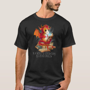 Camiseta En Un Mundo Lleno De Gemelos De Libros Sea Un Drag