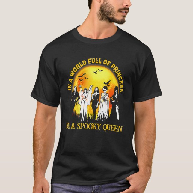 Camiseta En Un Mundo Lleno De Princesa Sea La Reina 2 Espel (Anverso)