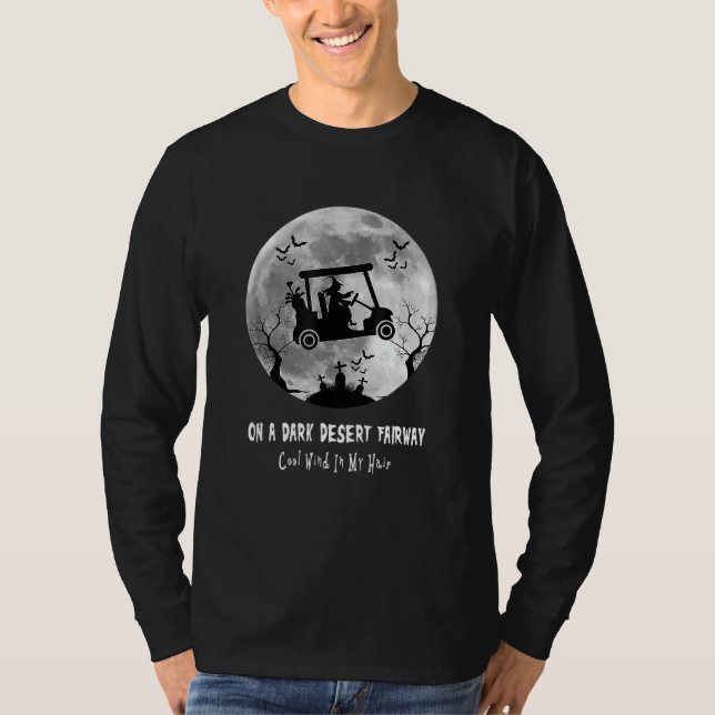 Camiseta En Un Oscuro Desert Fairway Golf Witch Guay Winin  (Anverso)