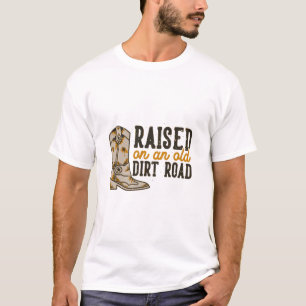 Camiseta En Un Viejo Camino De Campo