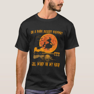 Camiseta En una autopista del desierto oscuro - Viaje de br