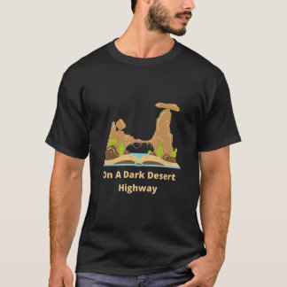 Camiseta En Una Carretera Del Desierto Oscuro (9)