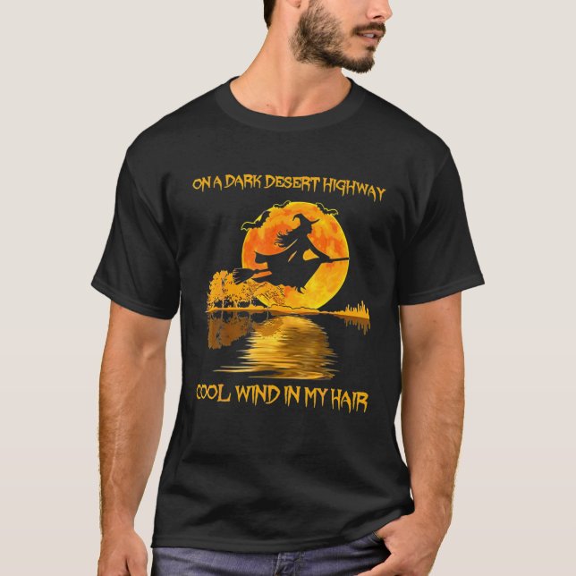 Camiseta En Una Carretera Del Desierto Oscuro-Guay Viento E (Anverso)