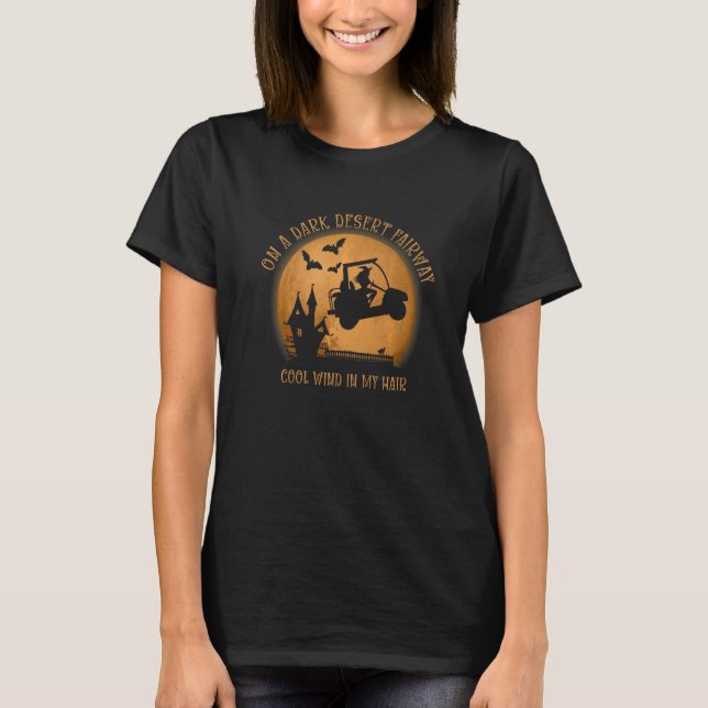 Camiseta En Una Carretera Oscura Del Desierto Guay Viento E (Anverso)