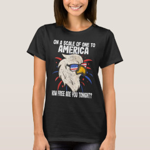 Camiseta En Una Escala De Uno A Estados Unidos Qué Gratis E