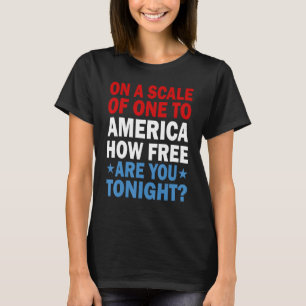 Camiseta En Una Escala De Uno A Estados Unidos Qué Gratis E