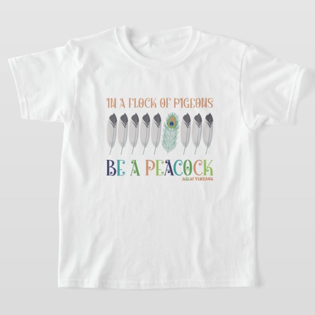 Camiseta En Una Manada De Palomas (Distribución)