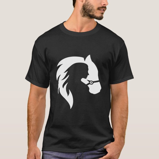 Camiseta En una misión de caballo (Anverso)