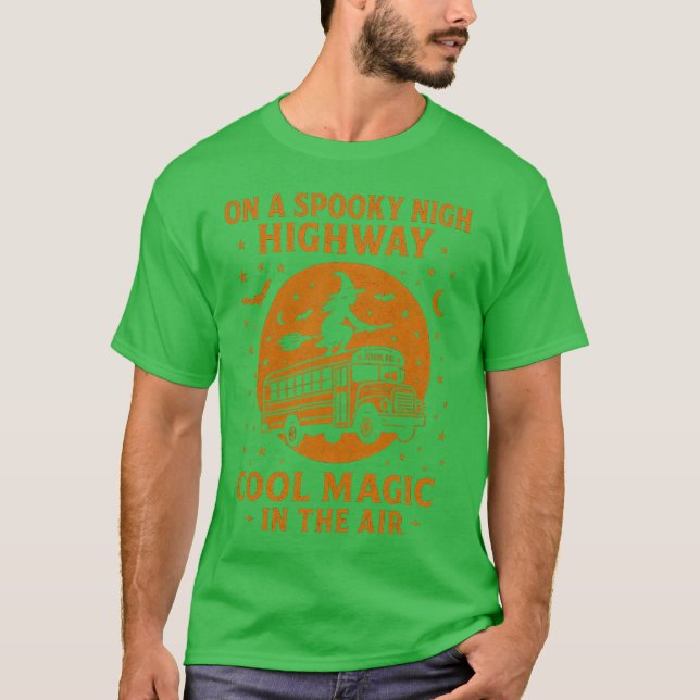 Camiseta En una oscura autopista del desierto, Guay viento  (Anverso)