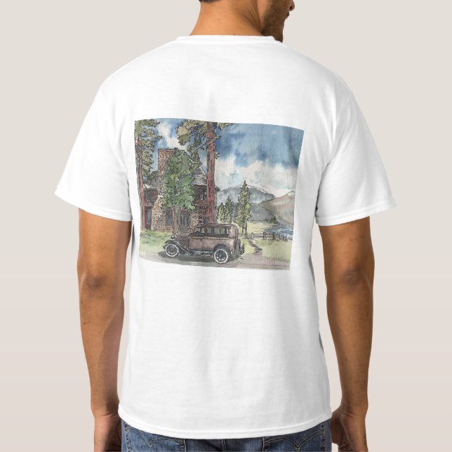 Camiseta En vacaciones (Reverso)