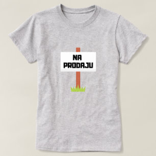 Camiseta En venta en bosnio - un prodaju
