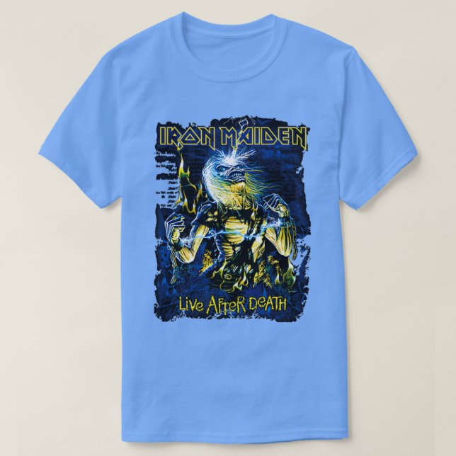 Camiseta En vivo después de la muerte Regalo Día de Hallowe (Diseño del anverso)