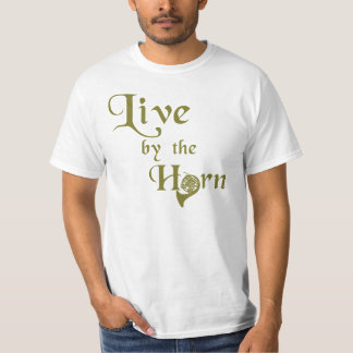 Camiseta En vivo por el Cuerno